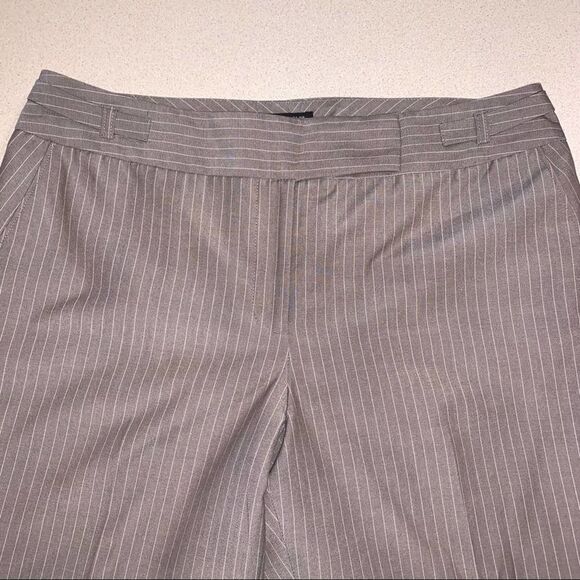 Ann Klein Micro Pinstripe Lined Dress Pant Size 6 - Picture 3 of 9